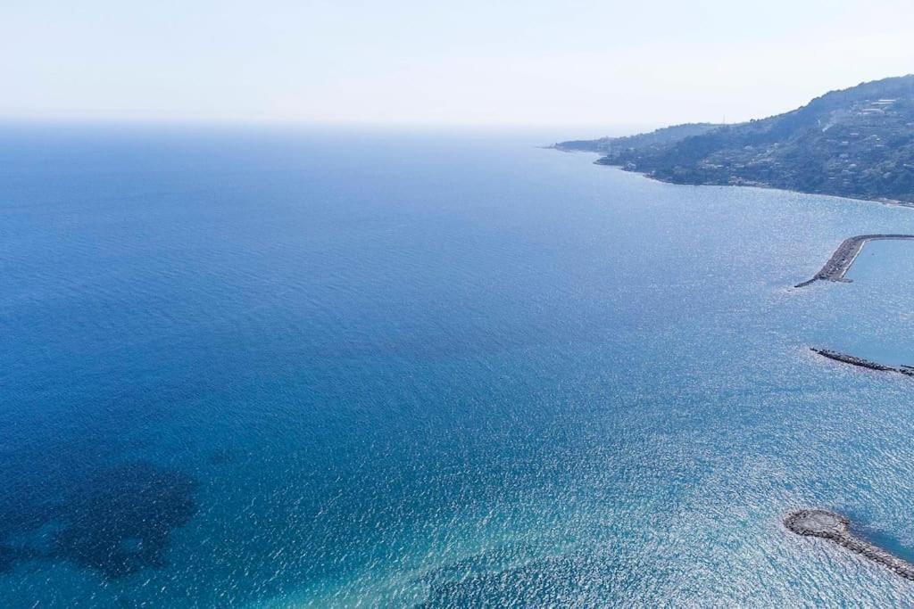 Il Grande Blu - Vista Panoramica Sul Golfo Apartment ออสเปดาเลตตี ภายนอก รูปภาพ