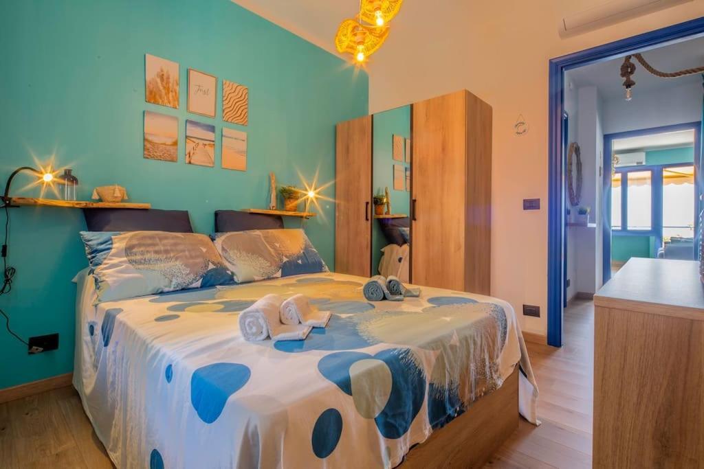 Il Grande Blu - Vista Panoramica Sul Golfo Apartment ออสเปดาเลตตี ภายนอก รูปภาพ